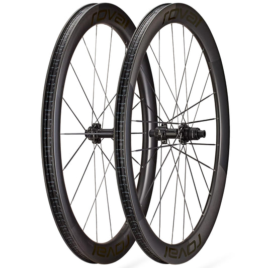 Specialized Roval Rapide CLX III 700c Carbon Clincher Wheels Shimano 11/12 Speed  - Satin Carbon/Gloss Black image 1