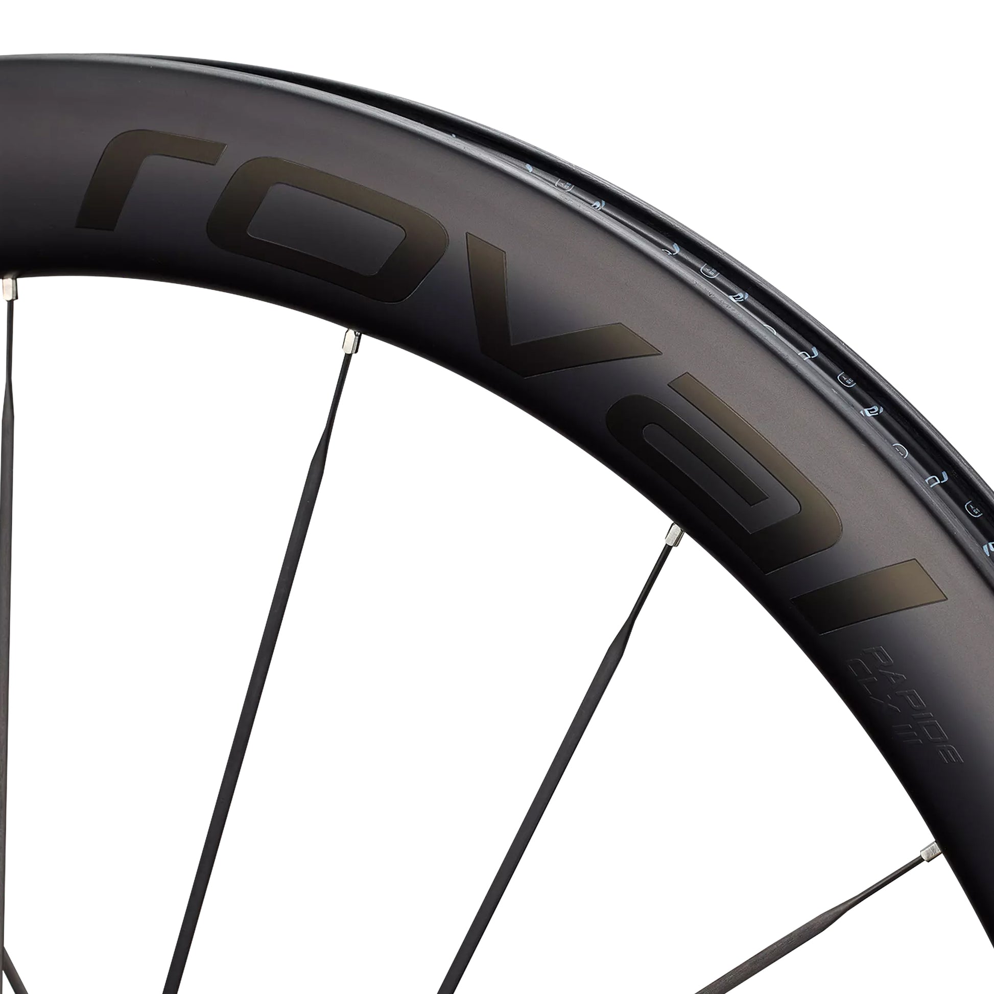 Specialized Roval Rapide CLX III 700c Carbon Clincher Wheels Shimano 11/12 Speed  - Satin Carbon/Gloss Black image 3