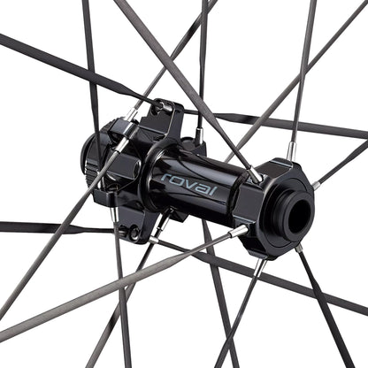 Specialized Roval Rapide CLX III 700c Carbon Clincher Wheels Shimano 11/12 Speed  - Satin Carbon/Gloss Black image 4
