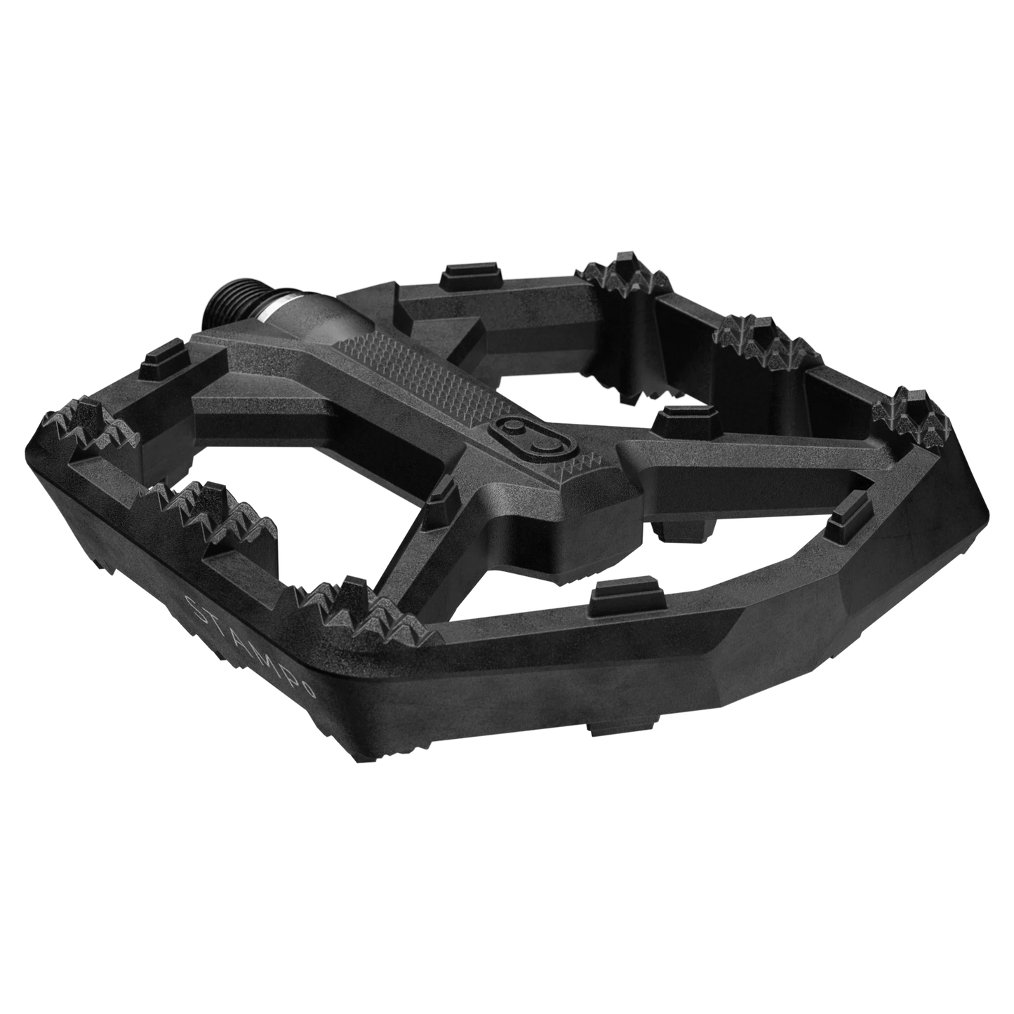 Crank Brothers Stamp O Small Composite Flat Pedals, Black image 1
