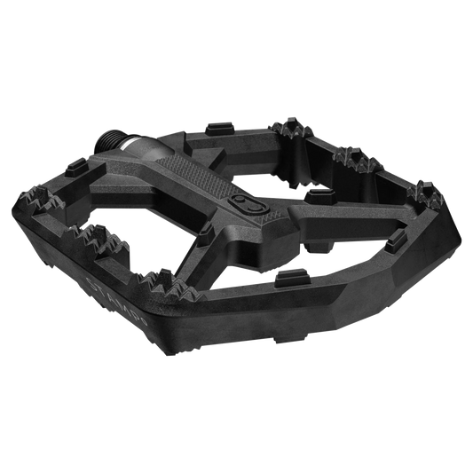 Crank Brothers Stamp O Small Composite Flat Pedals, Black image 1