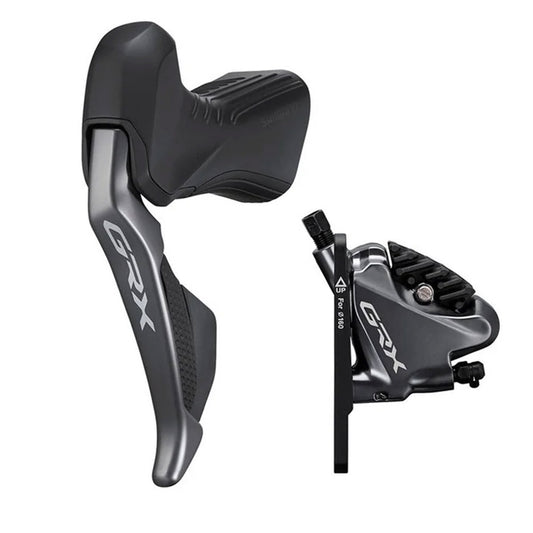 Shimano GRX ST-RX815-L Left Di2 Shift-Brake Lever with BR-RX810-R Hydraulic Rear Disc Brake