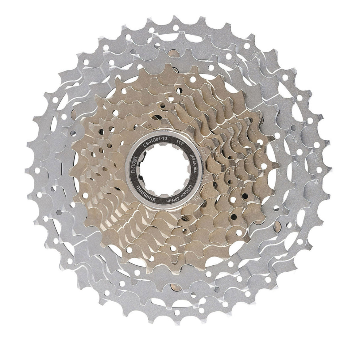 Cassette De Pignons Shimano SLX CS-HG81 10 Vitesses 11-36T - Usagé Comme Neuf (démonté D'un Vélo D'exposition)