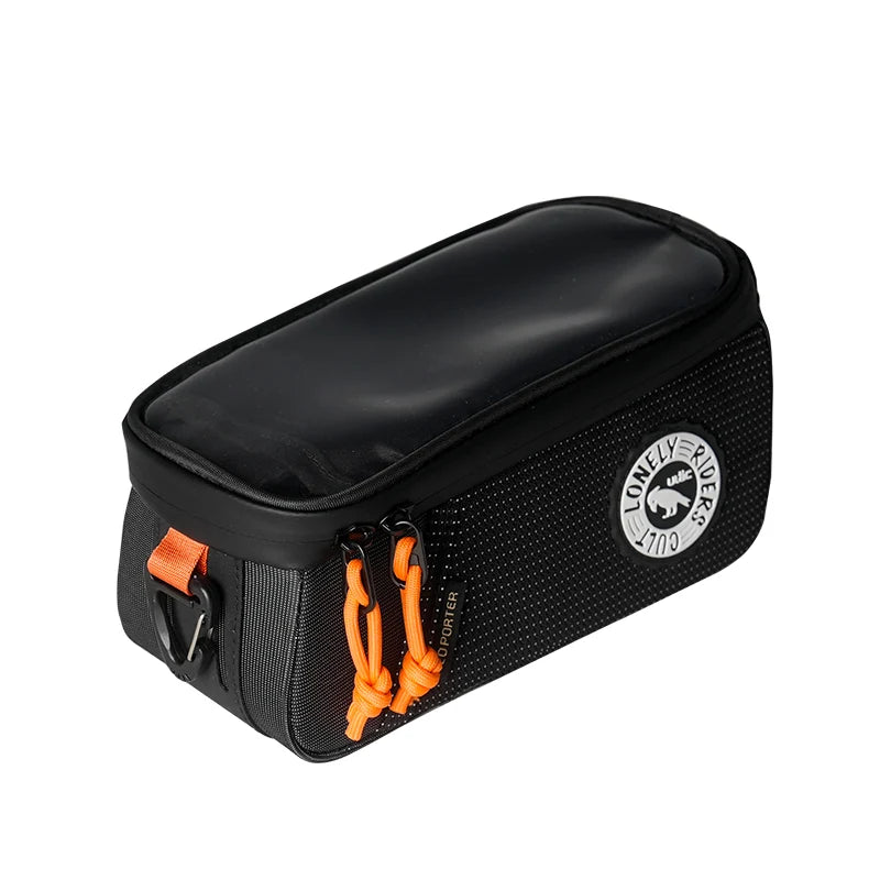 Ulac Trekking Top Tube Bag with phone case - 1.3 Litre Black image 1