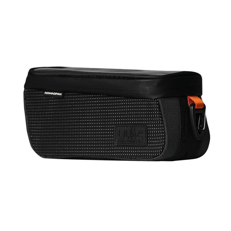 Ulac Trekking Top Tube Bag with phone case - 1.3 Litre Black image 3