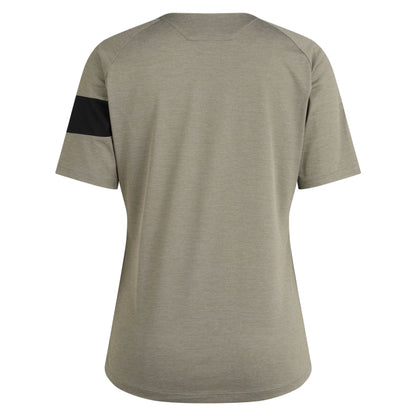 Rapha Women's Trail Technical T-Shirt - Khaki/Black TWS01XXVBLXXS,TWS01XXVBLXSM,TWS01XXVBLSML,TWS01XXVBLMED,TWS01XXVBLLRG,TWS01XXVBLXLG image 2