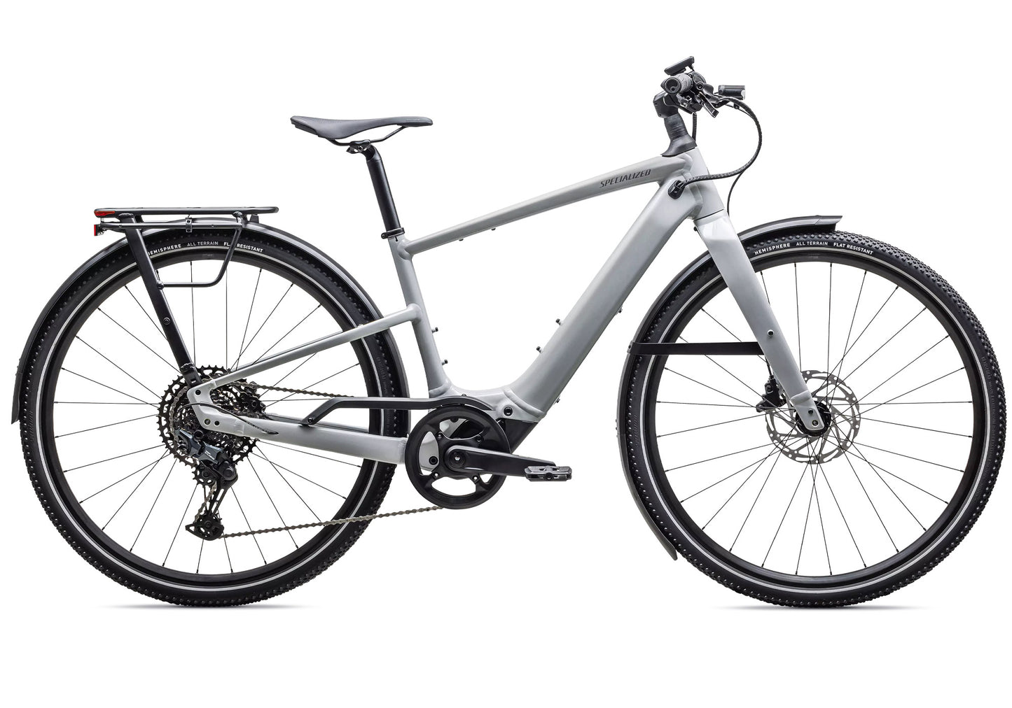 2026 Specialized Turbo Vado SL 2 5.0, Gloss Dove Grey/Gloss Grey Frost image 2