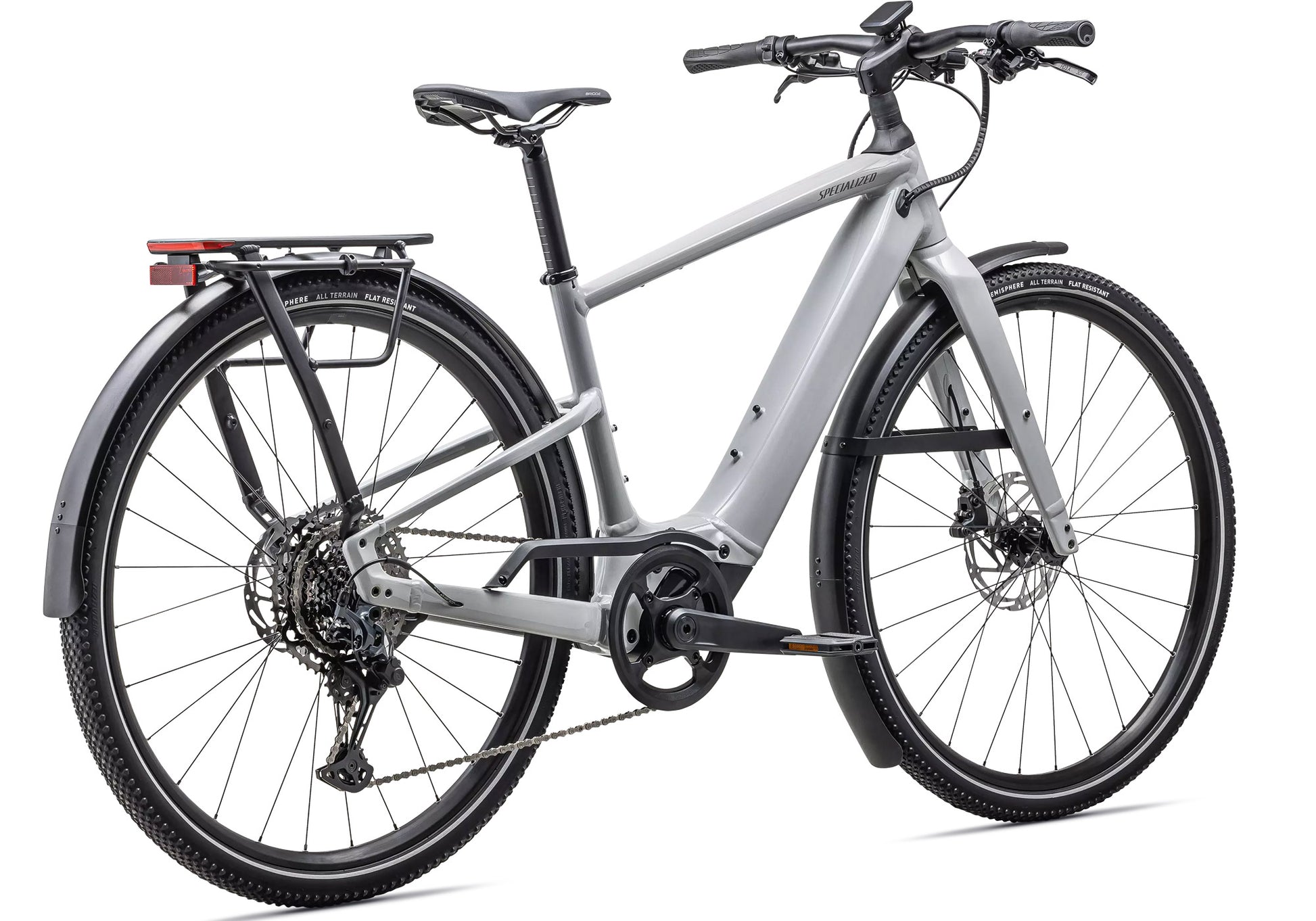 2026 Specialized Turbo Vado SL 2 5.0, Gloss Dove Grey/Gloss Grey Frost image 3