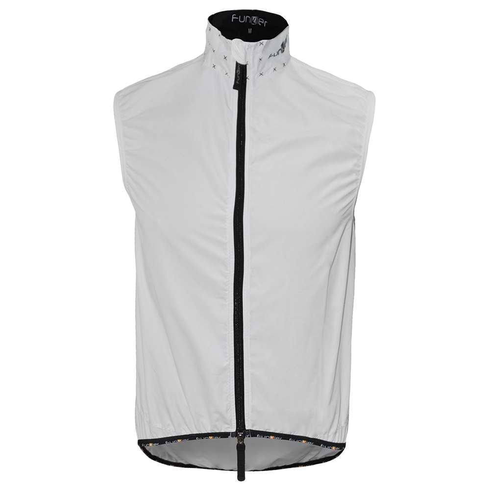 Funkier Pinarello Men's Vest, White front