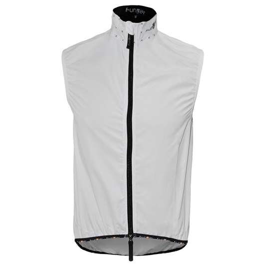 Funkier Pinarello Men's Vest, White front
