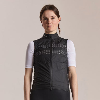 Rapha 2026 Women's Brevet Wind Cycling Gilet III, Black image 2