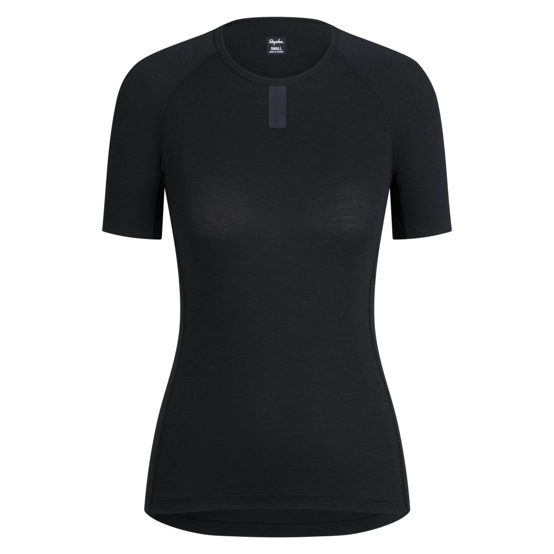 Rapha 2025 Women's Merino Base Layer II Short Sleeve - Black CIB01SSBBKXXS,CIB01SSBBKXSM,CIB01SSBBKSML,CIB01SSBBKMED,CIB01SSBBKLRG image 1