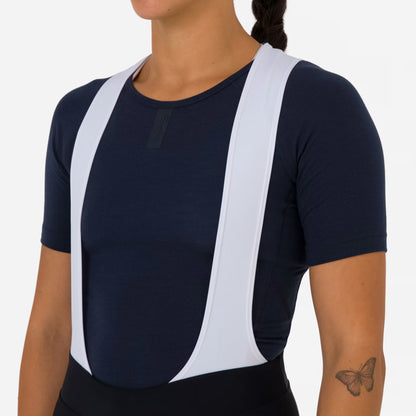 Rapha Women's Merino Base Layer II Short Sleeve - Dark Navy CIB01SSDNYXXS,CIB01SSDNYXSM,CIB01SSDNYSML,CIB01SSDNYMED,CIB01SSDNYLRG,CIB01SSDNYXLG image 4
