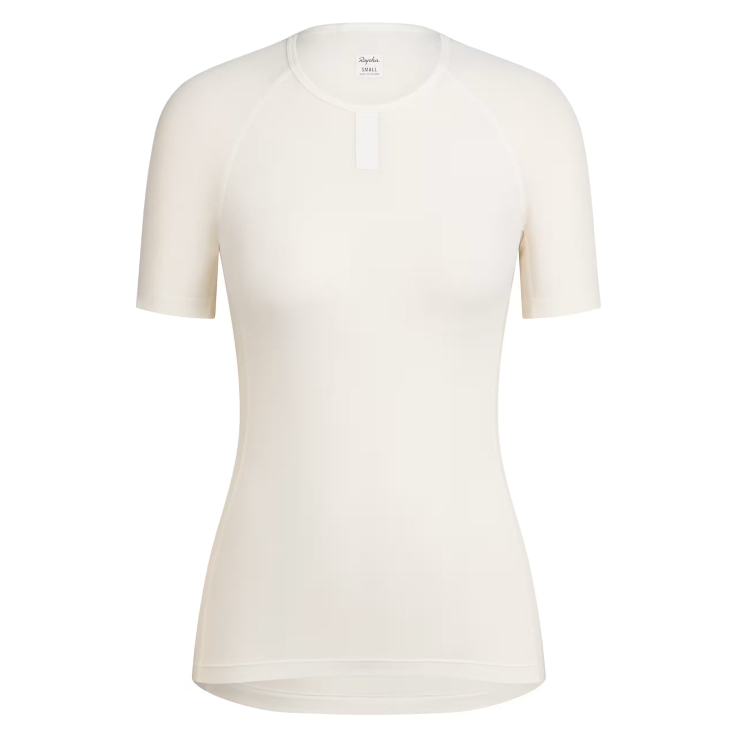Rapha Women's Merino Base Layer II Short Sleeve - Cream/White CIB01SSPWAXXS,CIB01SSPWAXSM,CIB01SSPWASML,CIB01SSPWAMED,CIB01SSPWALRG,CIB01SSPWAXLG image 1