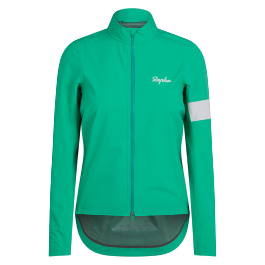 Rapha Women's Core Rain Jacket III, Fresh Green front