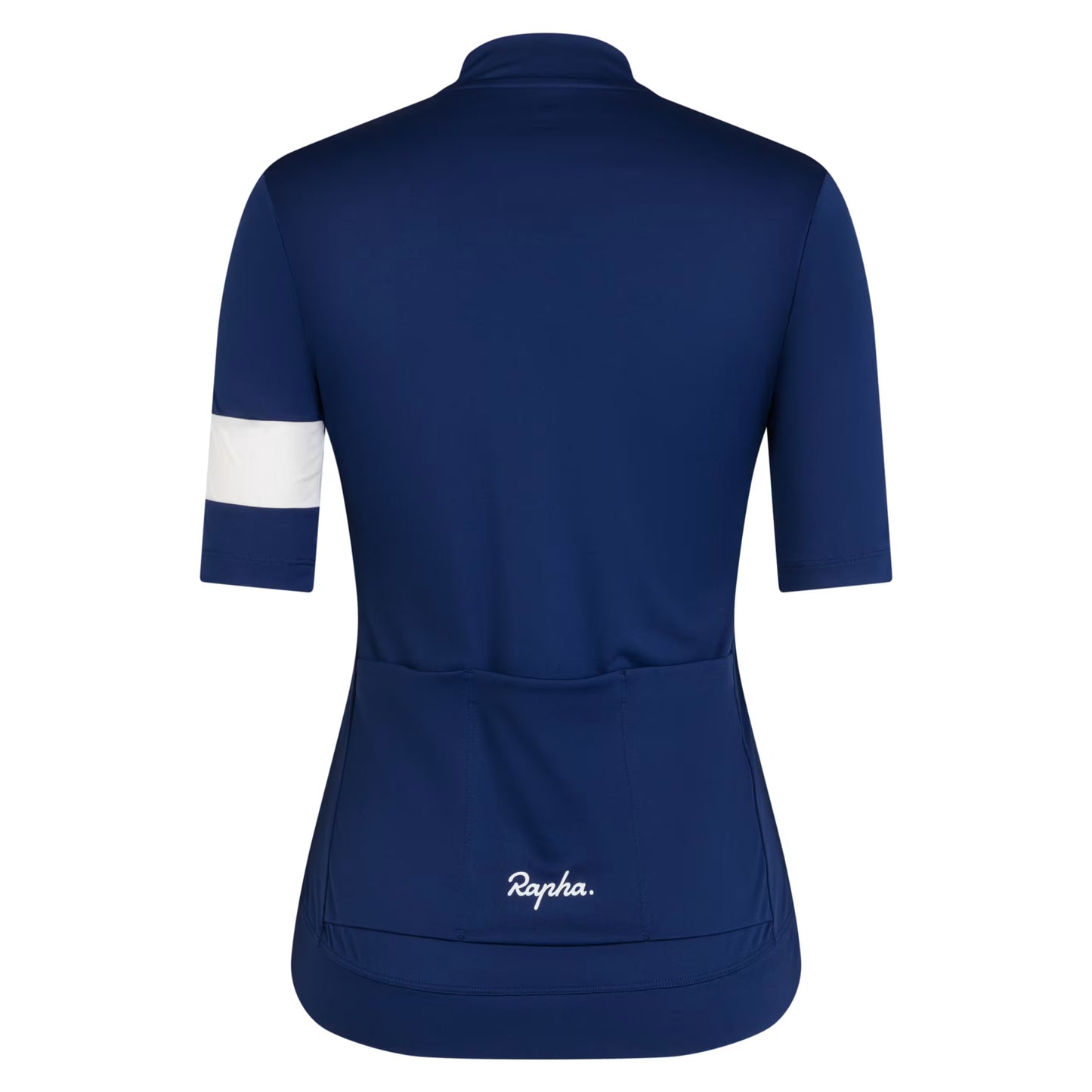 Rapha Women's Core Jersey, Blue/White Stripe image 2