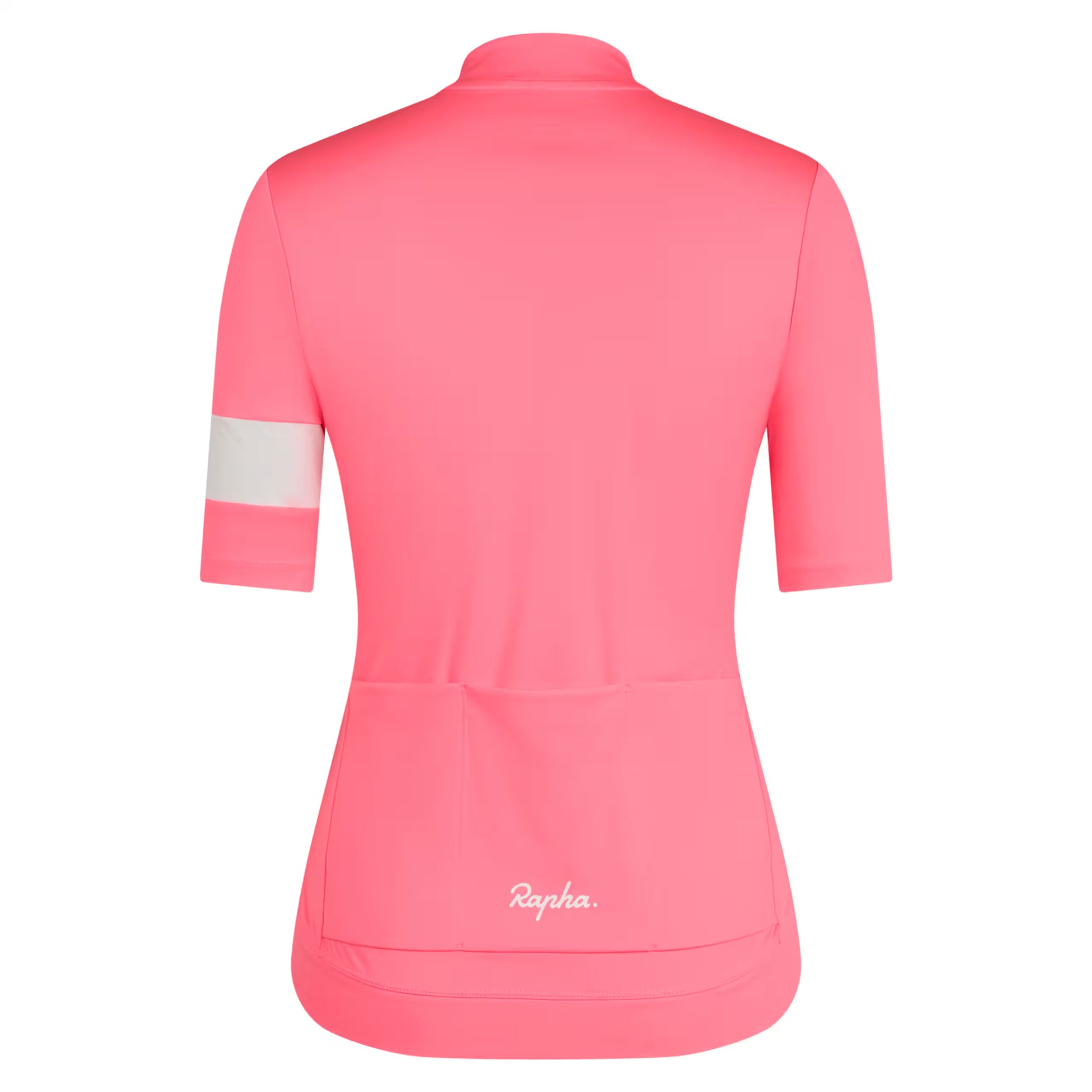 Rapha 2025 Women's Core Jersey - High-Vis Pink/White WOR05XXHPW3XS,WOR05XXHPWXXS,WOR05XXHPWXSM,WOR05XXHPWSML,WOR05XXHPWMED,WOR05XXHPWLRG,WOR05XXHPWXLG,WOR05XXHPWXXL image 2