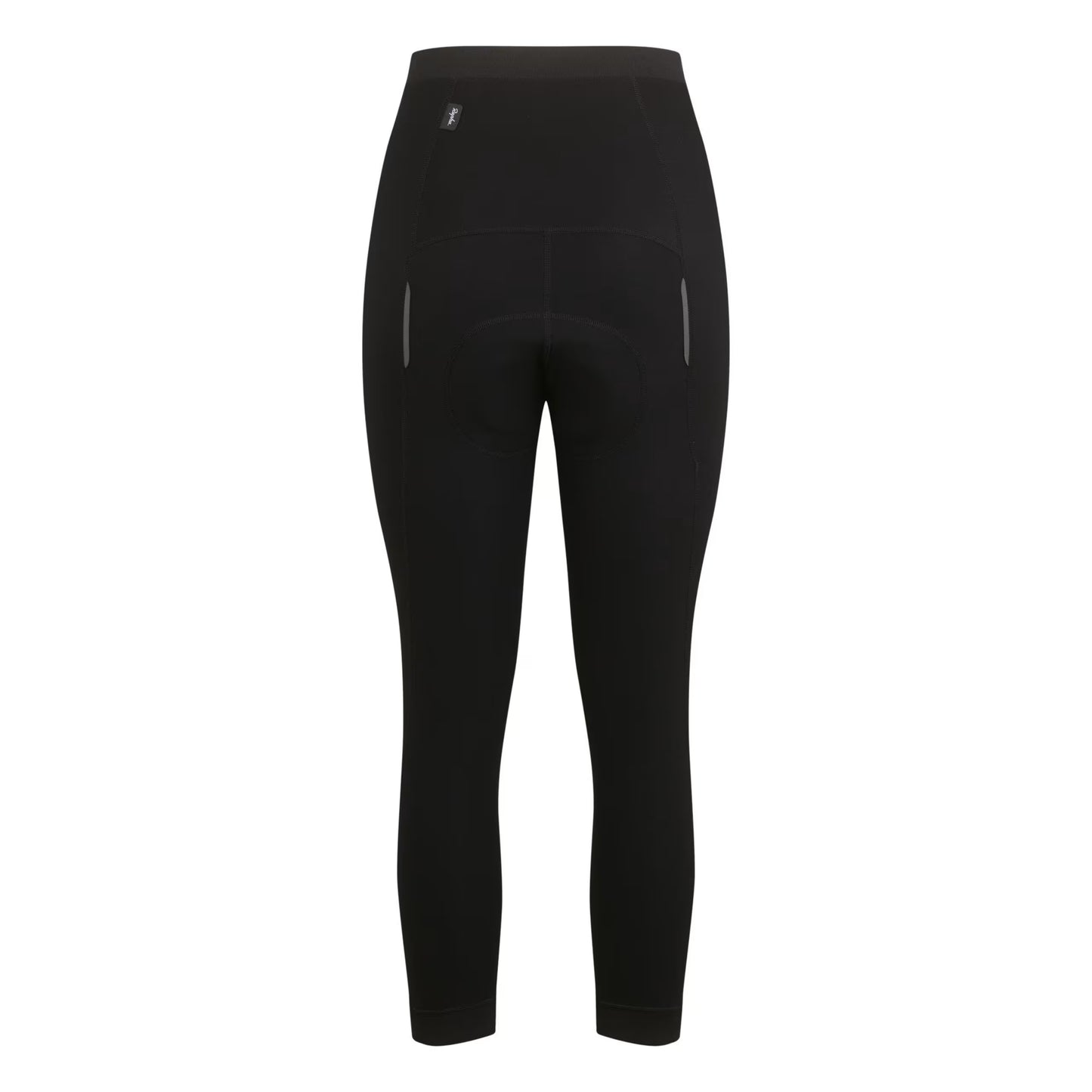 Rapha 2025 Women's 3/4 Tights - Black/White rear WTI02XXBLWXXS,WTI02XXBLWXSM,WTI02XXBLWSML,WTI02XXBLWMED,WTI02XXBLWLRG,WTI02XXBLWXLG