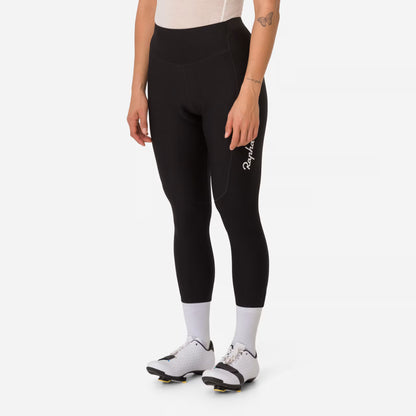 Rapha 2025 Women's 3/4 Tights - Black/White image 5 WTI02XXBLWXXS,WTI02XXBLWXSM,WTI02XXBLWSML,WTI02XXBLWMED,WTI02XXBLWLRG,WTI02XXBLWXLG