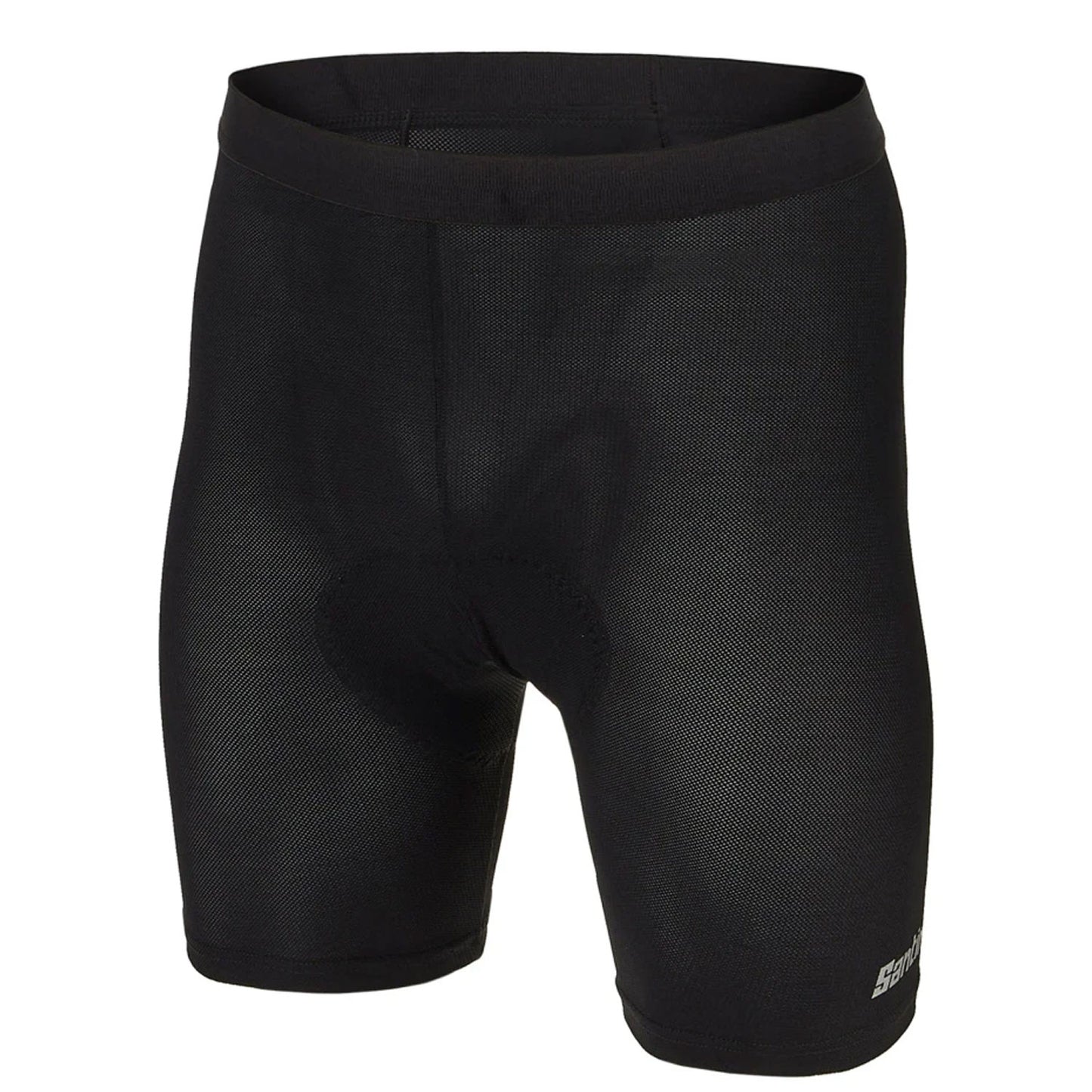 Santini Men's Adamo Gel Undershorts, Black image 1