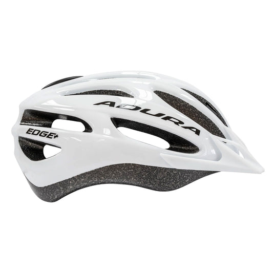 Adura Edge+ Cycling Helmet, Gloss White