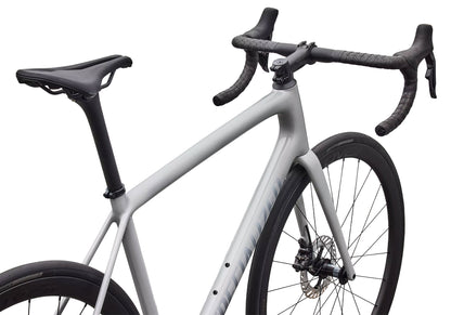 2026 Specialized Aethos 2 Expert Ultegra Di2, Gloss Dolomite Metallic / Blue Pearl Over Shadow image 6