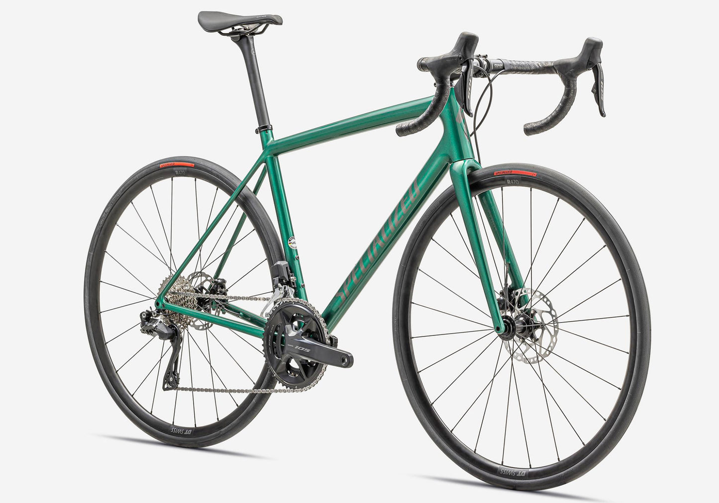2024 Specialized Aethos Comp, Gloss Metallic Pine Green