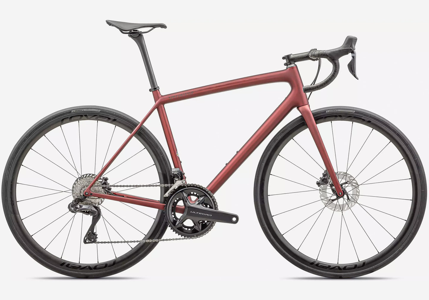 2024 Specialized Aethos Pro Ultegra Di2, Satin Red Sky/Red Onyx