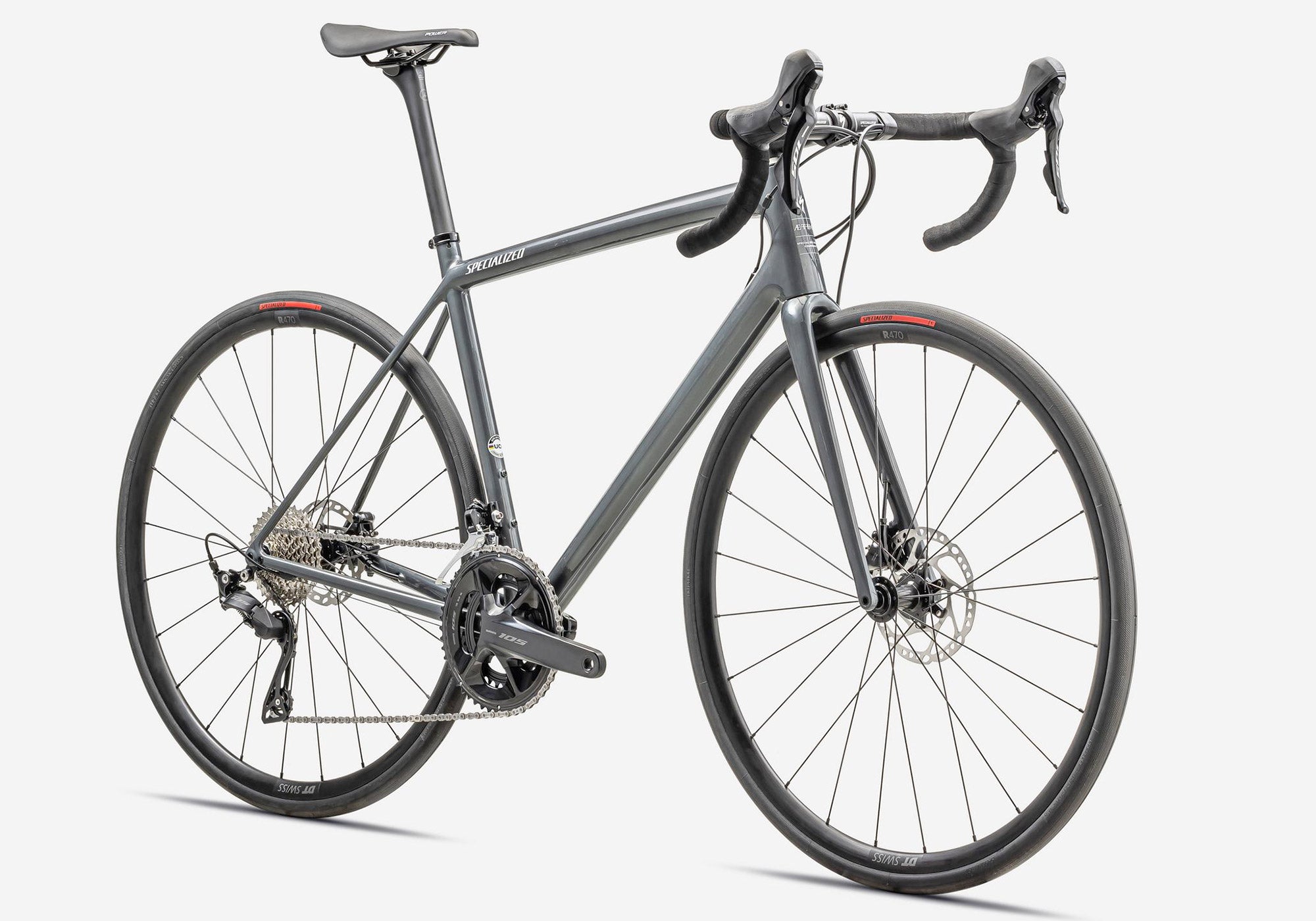 2024 Specialized Aethos Sport, Unisex Road Bicycle - Gloss Fog Tint ...