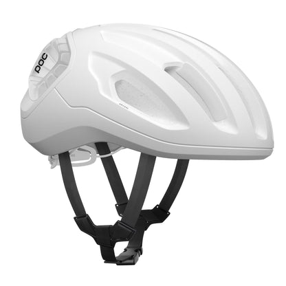 Poc Amidal Unisex Road Cycling Helmet, Hydrogen White Matt image 2