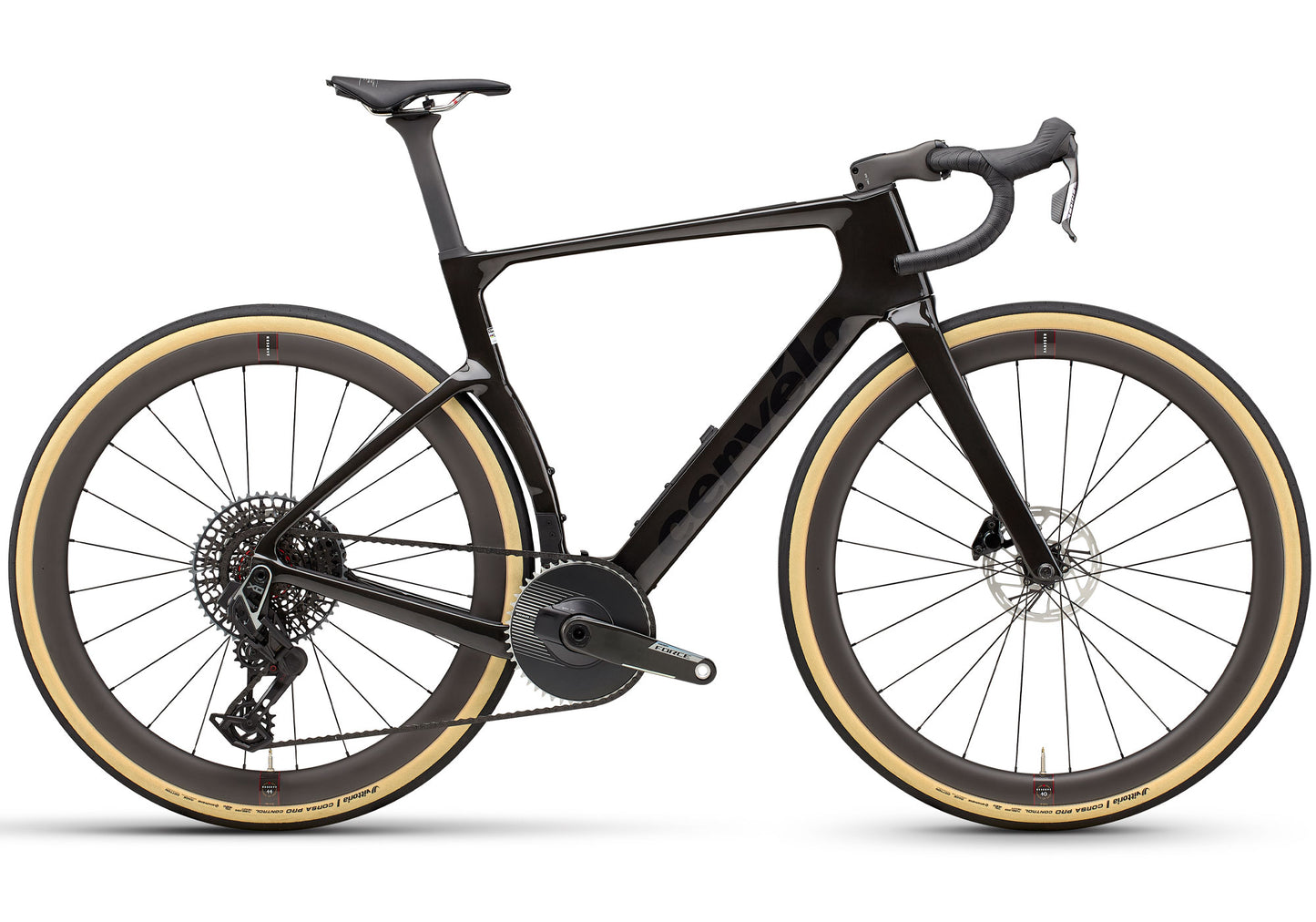2026 Cervélo Aspero-5 Force AXS 1 Unisex Gravel/Adventure Bike, Five Black image 2