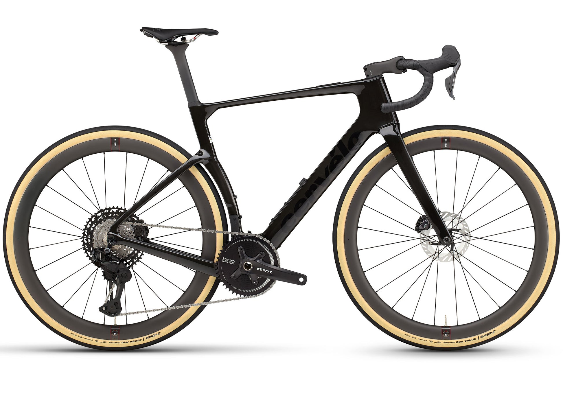 2026 Cervélo Aspero-5 GRX RX825 Di2 1 Unisex Gravel/Adventure Bike, Five Black