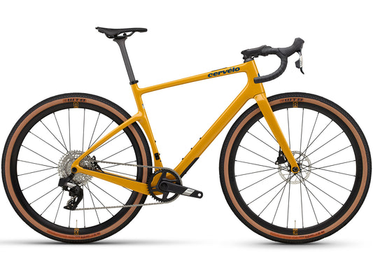 2026 Cervélo Aspero Apex XPLR AXS 1 Unisex Gravel/Adventure Bike, Marigold
