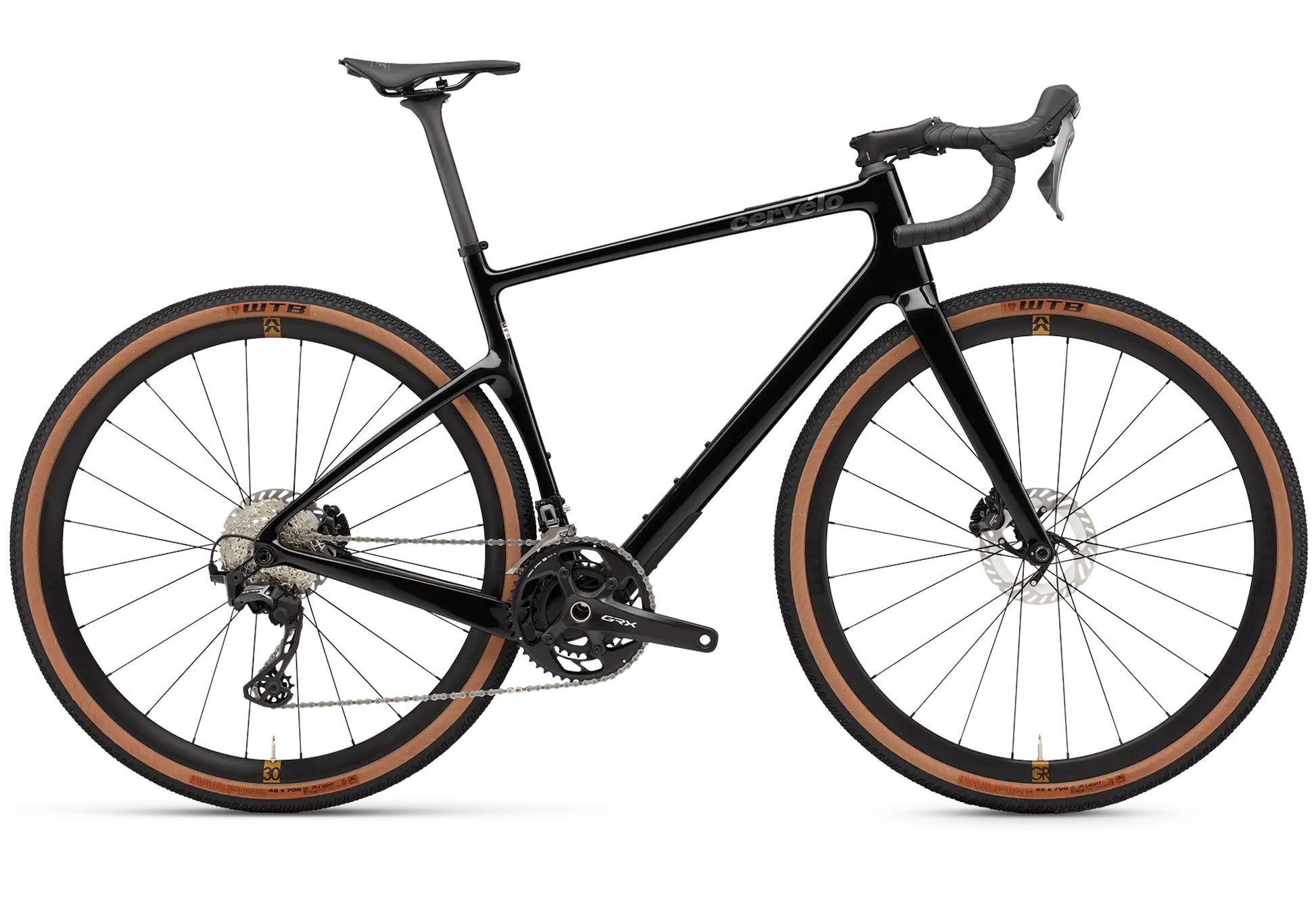 2026 Cervélo Aspero GRX RX820 Unisex gravel/Adventure Bike - Black / Charcoal