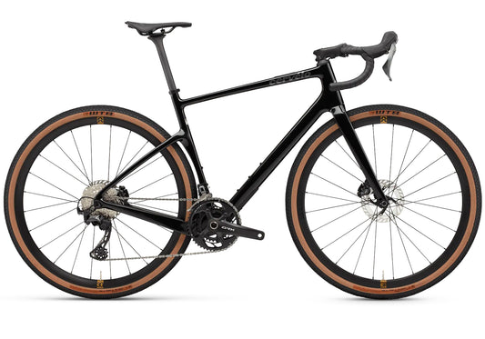 2026 Cervélo Aspero GRX RX820 Unisex gravel/Adventure Bike - Black / Charcoal