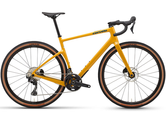 2026 Cervélo Aspero Apex GRX RX610 Unisex Gravel/Adventure Bike, Marigold