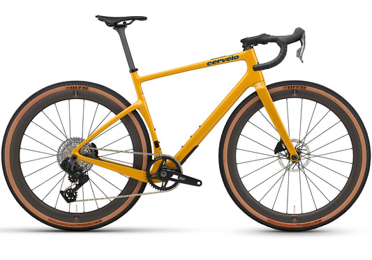 2026 Cervélo Aspero Rival XPLR AXS 1 Unisex Gravel/Adventure Bike, Marigold