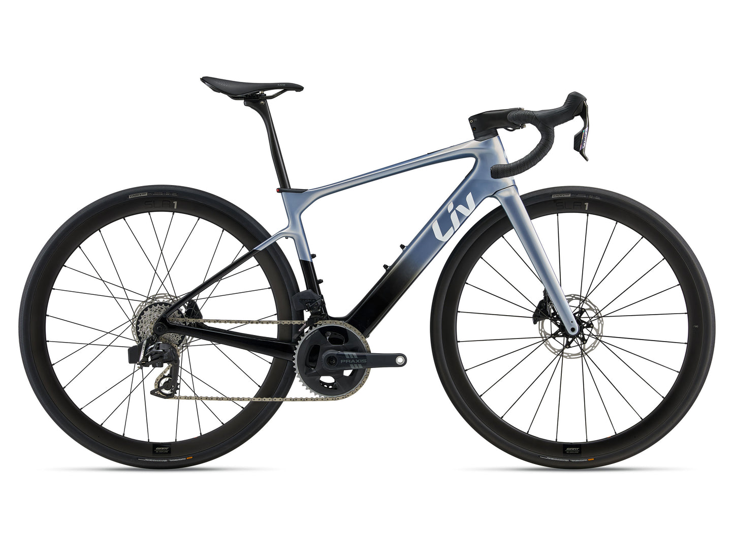 2026 Giant Liv Avail Advanced E+ Elite 1, Women's Electric Road Bike, Dreamy Blue 6680001103,6680001104,6680001105 image 1