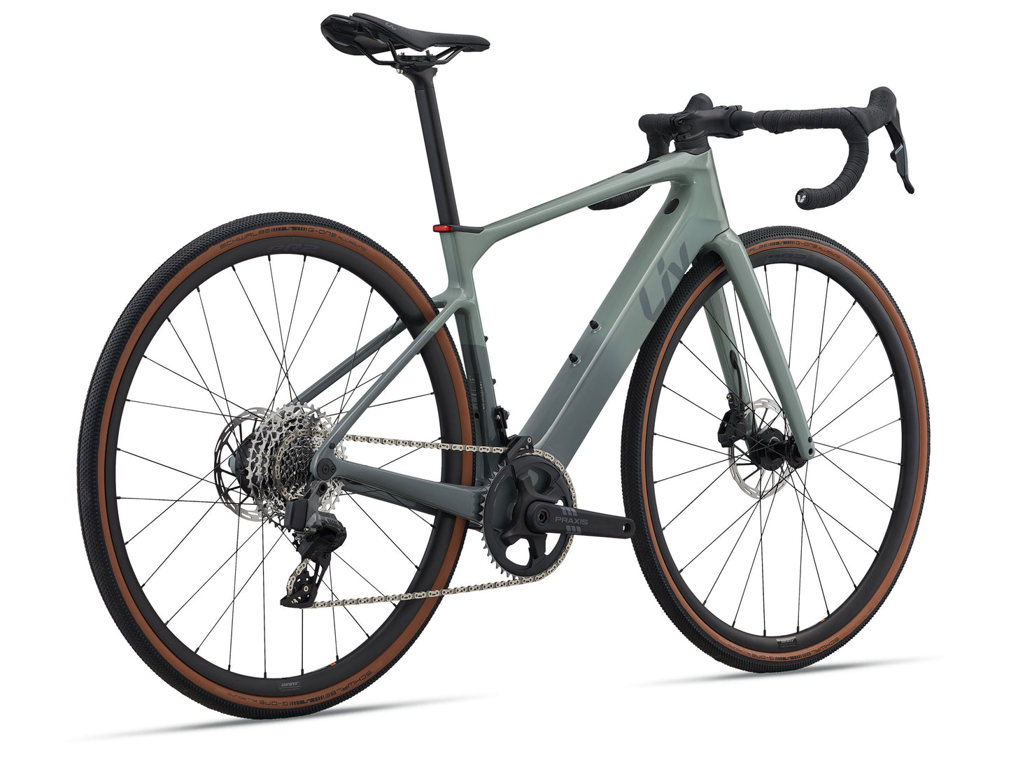 2026 Giant Liv Avail Advanced E+ Elite AR Women's Electric Road Bike, Eucalyptus/Ocean Storm 6680003103,6680003104,6680003105 image 2