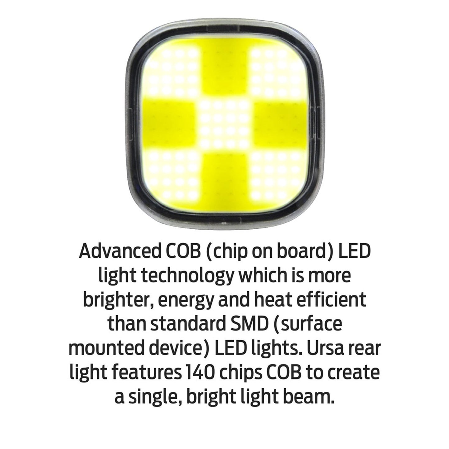 Azur Cetus Bicycle LED USB Rechargeable Headlight ALCETUSHL image 3