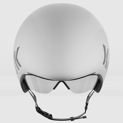 Kask Bambino Pro Evo Unisex Aero Road Cycling Helmet, White image 3