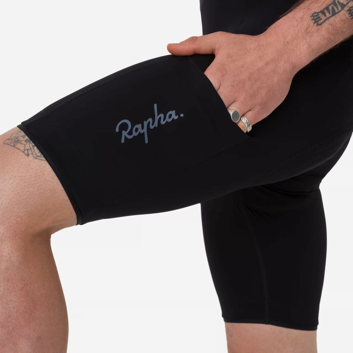 Rapha Men's Brevet Element Cargo Bib Shorts - Black
