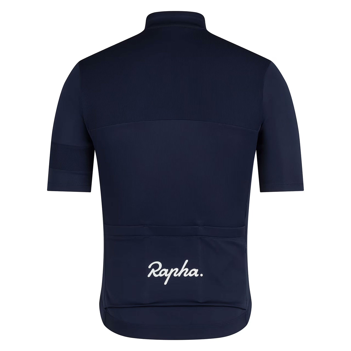 Rapha Men's Brevet Element Jersey, Dark Navy/White rear