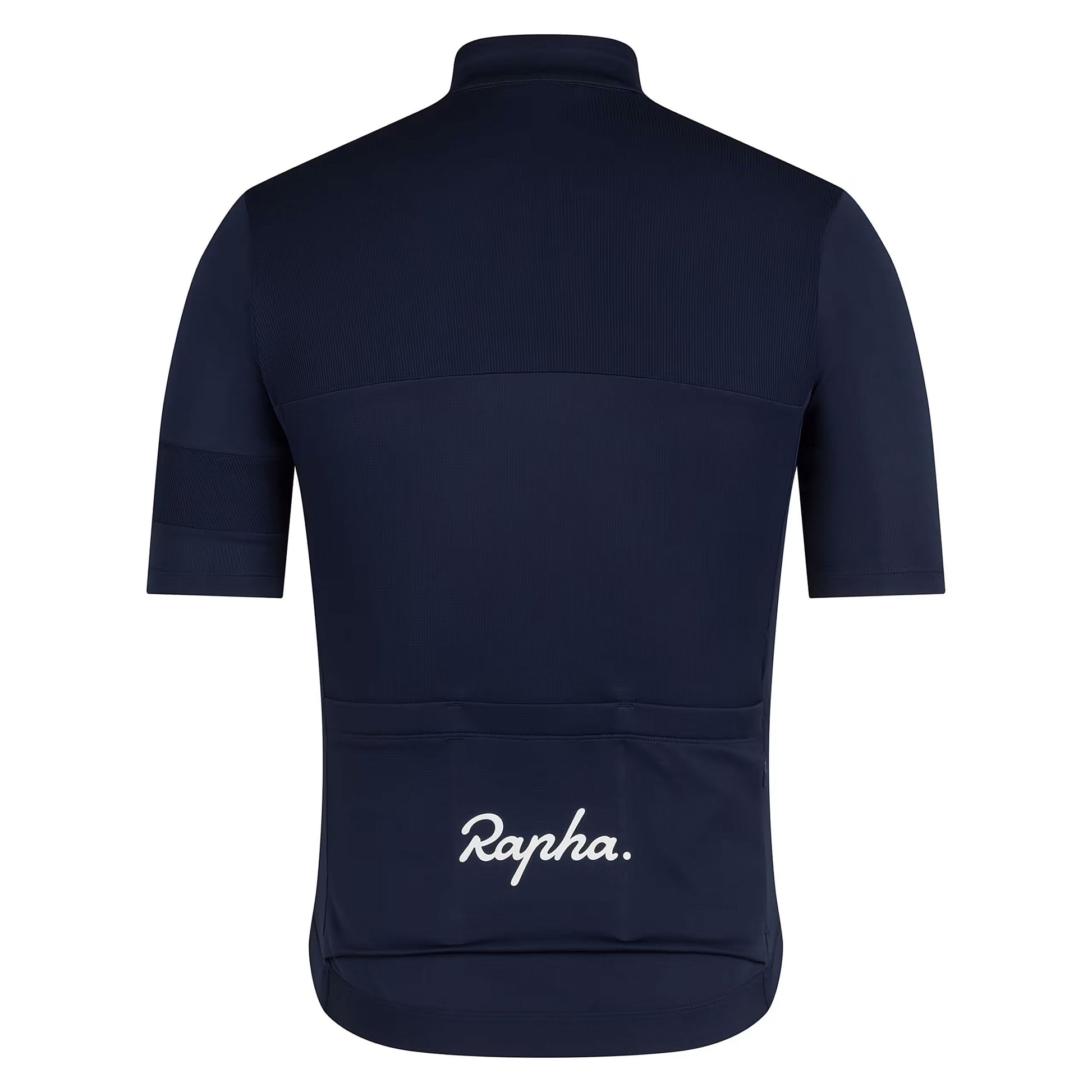 Rapha Men's Brevet Element Jersey, Dark Navy/White rear