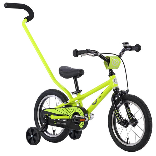 BYK E250 Boy's Bike, Neon Yellow/Black - Rider height: 85-102cm