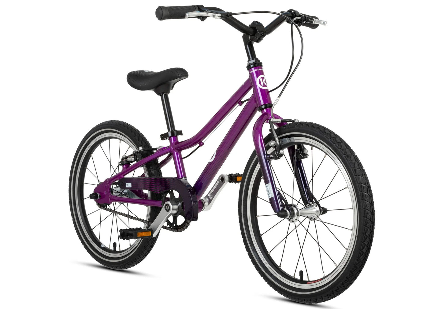 BYK E350 Girl's Bike, Purple Magenta - Rider height: 95-117cm image 1
