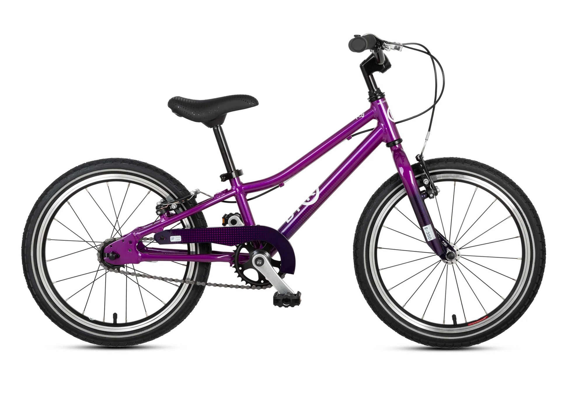 BYK E350 Girl's Bike, Purple Magenta - Rider height: 95-117cm image 2