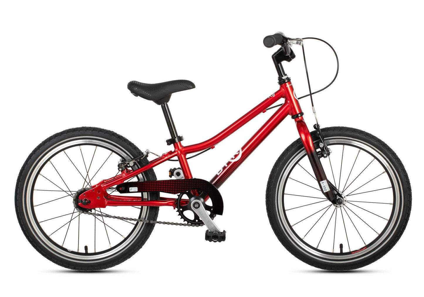 BYK E350 Boy's Bike, Racing Red - Rider height: 95-117cm image 2
