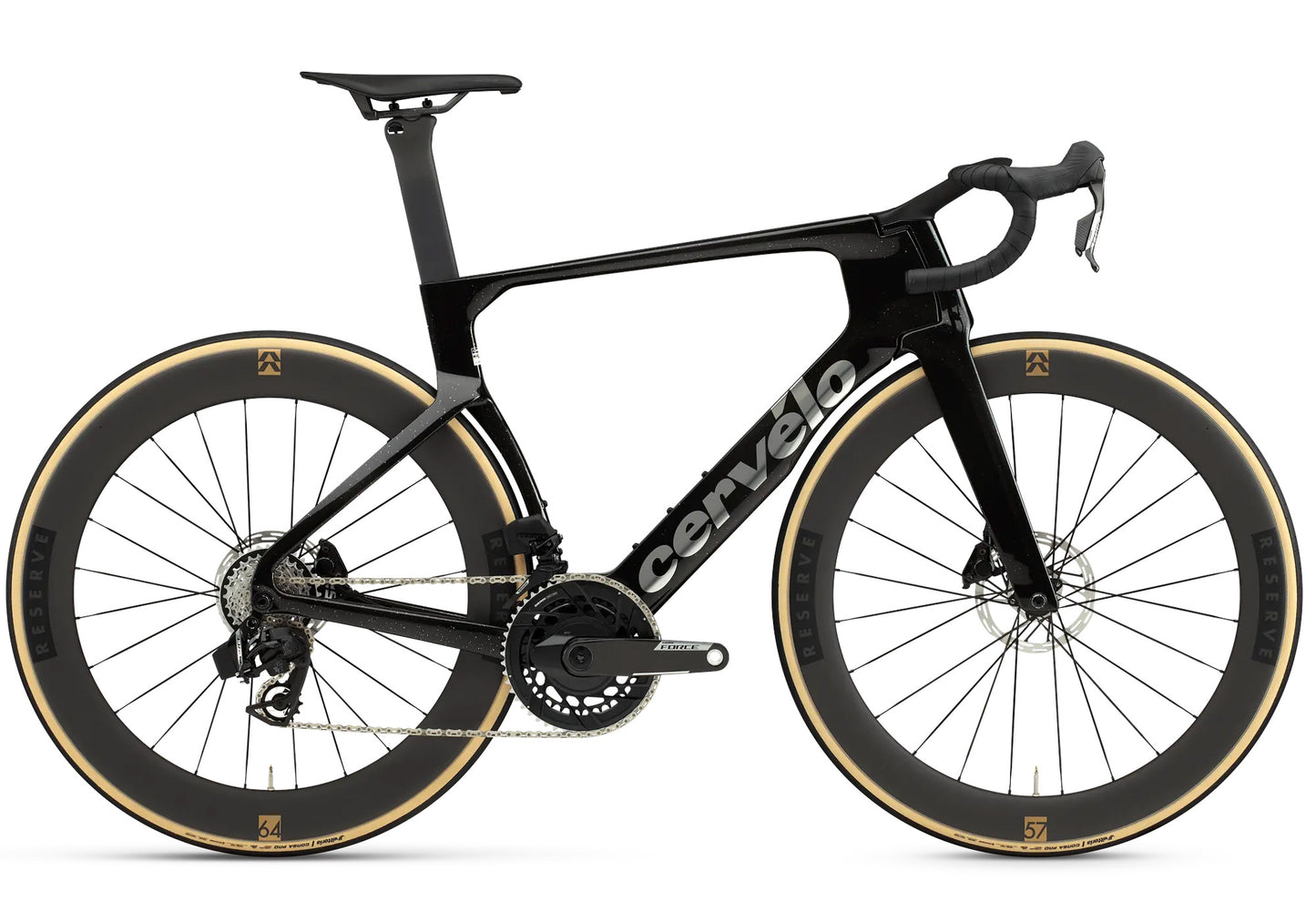 2027 Cervélo S5 Force Five Black, Unisex Road Bike image 1