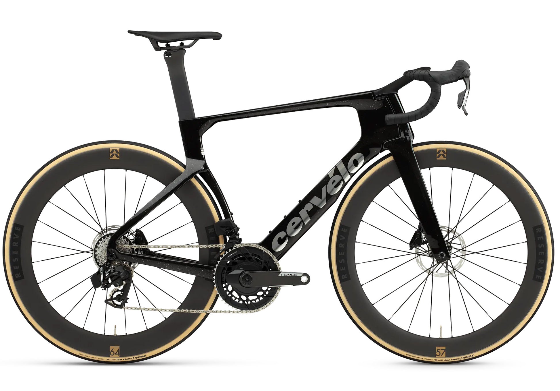 2027 Cervélo S5 Force Five Black, Unisex Road Bike image 1
